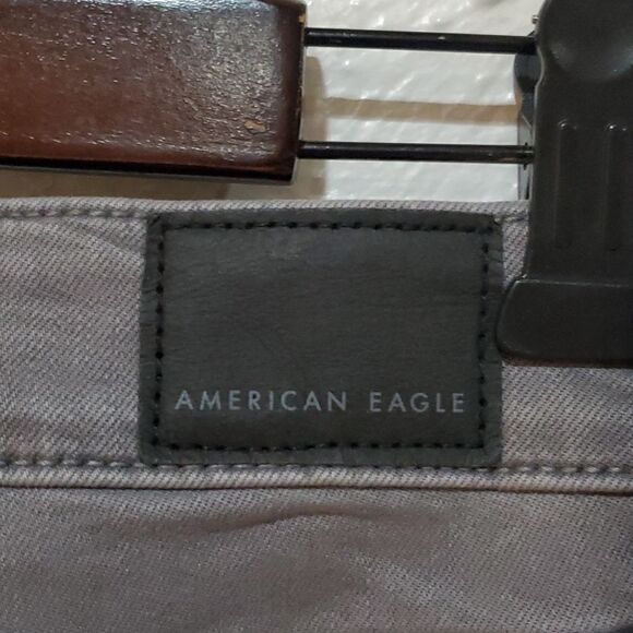 AEO Grey Hi Rise Jegging Size 8 Regular - Picture 6 of 7